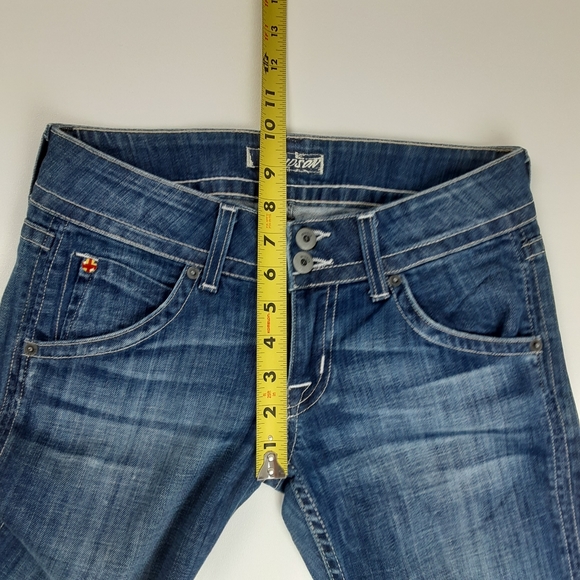 Hudson Flared Leg Denim Jeans Size 26 - Picture 3 of 6